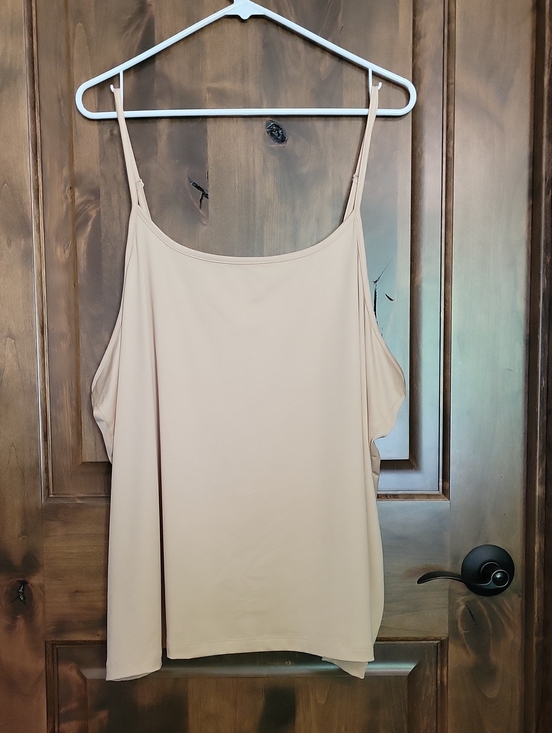 NorthStyle Tops - Women's Beige Spaghetti Strap Tank Top Camisole - Size 3X
